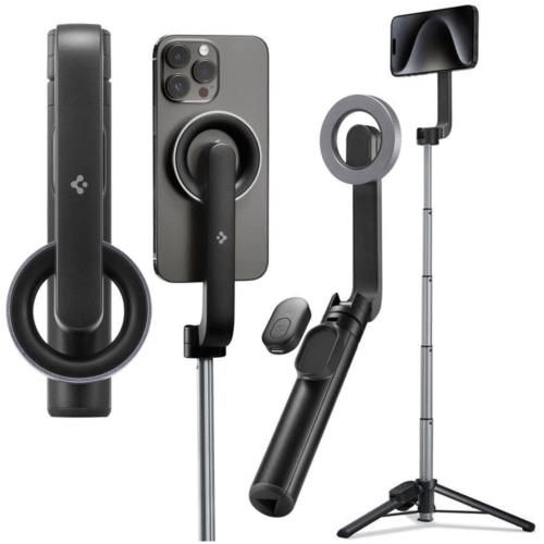 SPIGEN S570W WIRELESS SELFIE STICK TRIPOD BLACK