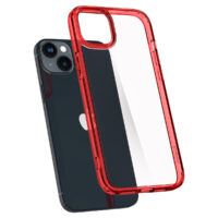 Maskica Spigen Ultra Hybrid Red Crystal za iPhone 15