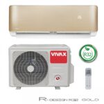 Klima uređaj Vivax R+ Design ACP-12CH35AERI+, 3.5kW, 3D Inverter, Ionizator, Wi-Fi ready Gold