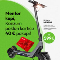 MS Energy MENTOR Gray električni romobil