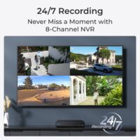 Reolink NVS8-5MD4 (RLK8-520D4) – komplet za video nadzor 5MP