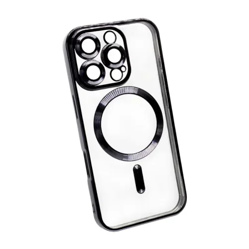 Maskica Magsafe electro za iPhone 16 Pro Max crna