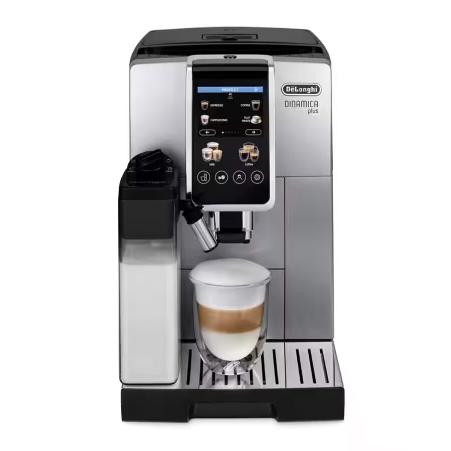 Aparat za kavu DeLonghi Dinamica Plus ECAM380.85.SB 15bara automatski display srebni