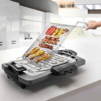 Stolni roštilj DeLonghi BQ80X 1900W rešetka 41x28cm