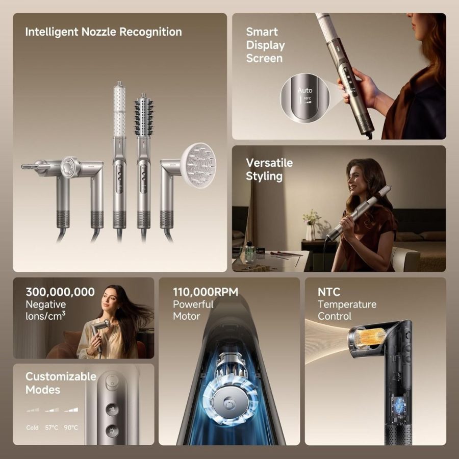 Dreame Dazzle sušilo za kosu i stilizator