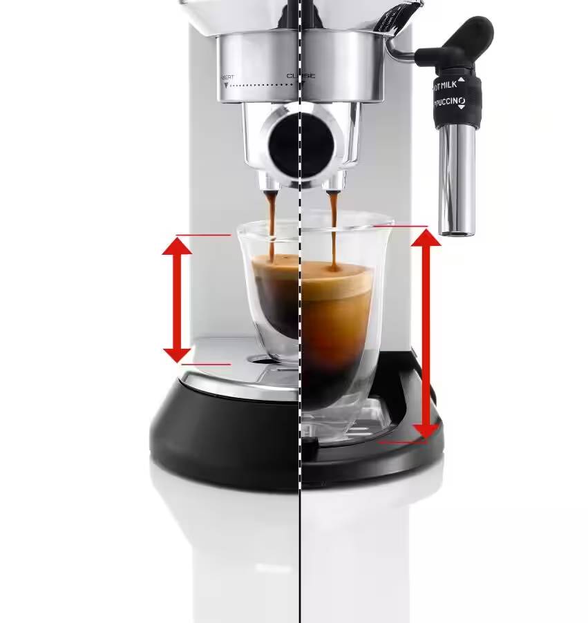 DeLonghi aparat za kavu Dedica EC685.W 15bara espresso-pump bijeli