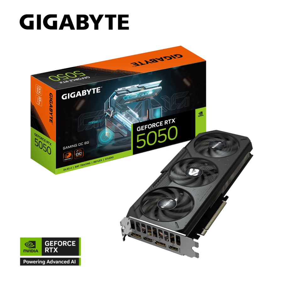 GIGABYTE GeForce RTX 5050 Gaming OC 8G grafička kartica