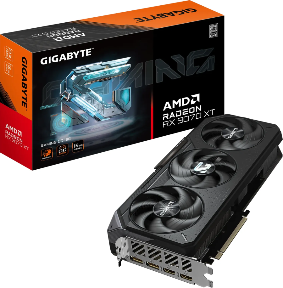 Grafička kartica GIGABYTE AMD Radeon RX 9070 XT GAMING OC, 16 GB GDDR6