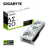 Grafička kartica GIGABYTE GeForce RTX 5070 AERO OC 12G, 12GB GDDR7, PCI-E 5.0