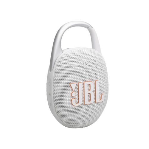 JBL CLIP 5 Bluetooth prijenosni zvučnik, bijela boja