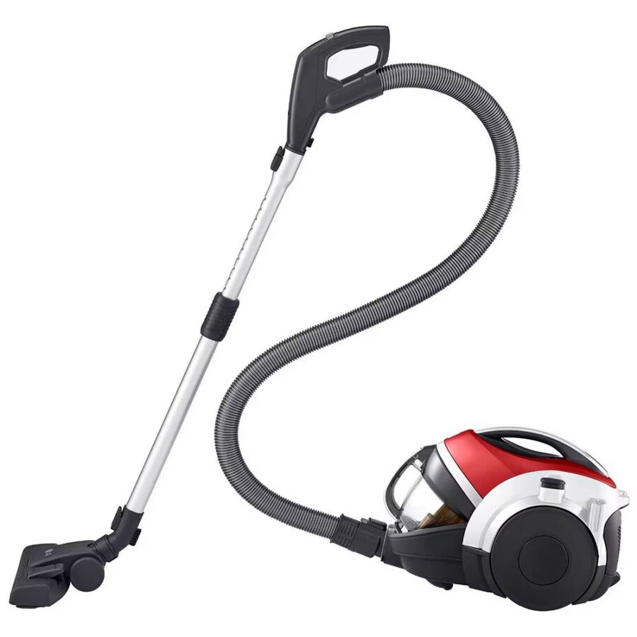 LG usisavač VK8506NHAG Kompressor™ bez vrećice, crveno bijeli