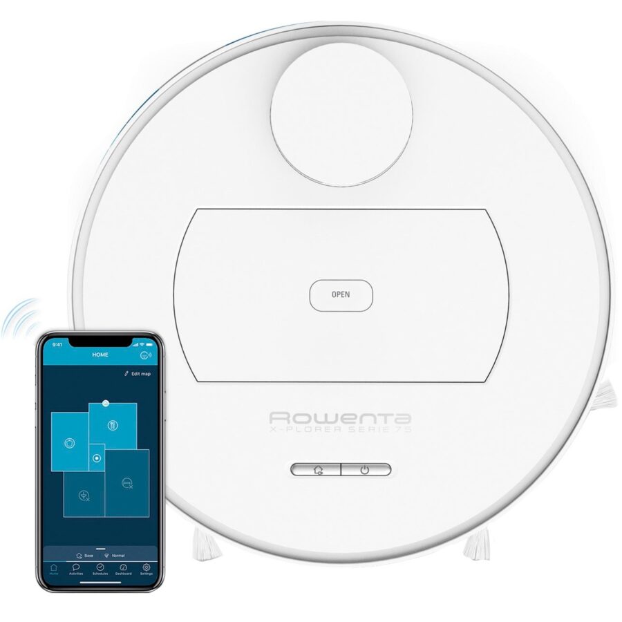 Robotski usisavač Rowenta X-PLORER S75 CONNECTED TOTAL CARE RR7687WH