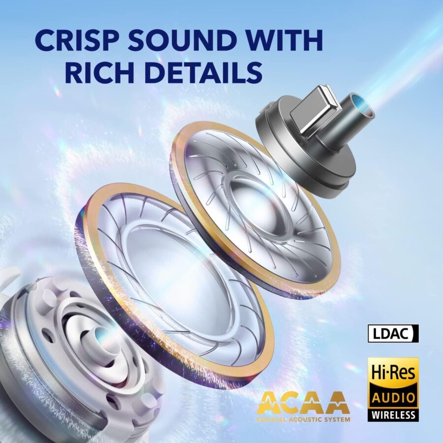 Anker Soundcore Liberty 4 bežične slušalice, bijele