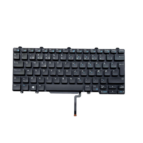 Keyboard Dell Latitude E5450/E5470/5480/5490/5491/E7450/E7470/7480/7490;backlit, big enter, P/N N7XJY