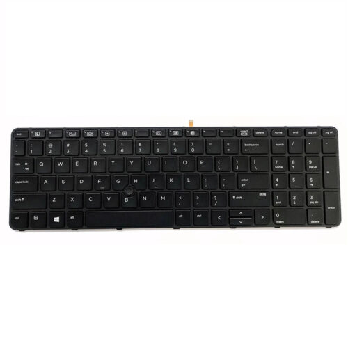 Keyboard HP 650 G2/G3;backlit, trackpoint, small enter, P/N 841145-001