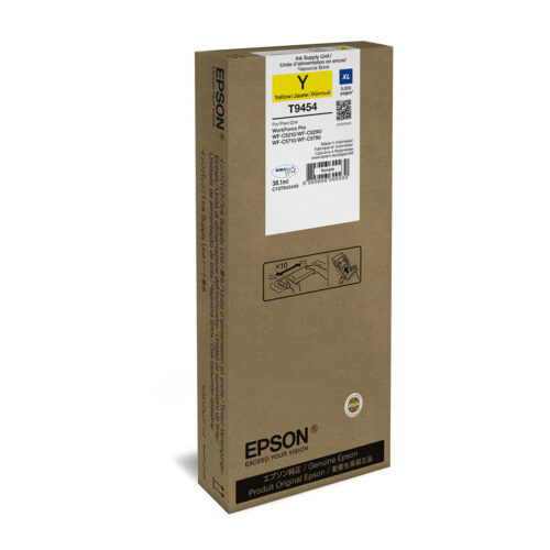 originálna kazeta EPSON WorkForce WF-C5210,C5290,C5710,C5790 yellow XL
(5.000 strán);