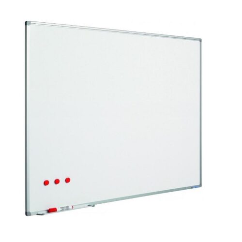 Ploča 150x120cm, bijela univerzalna Softline; keramička magnetska površina
