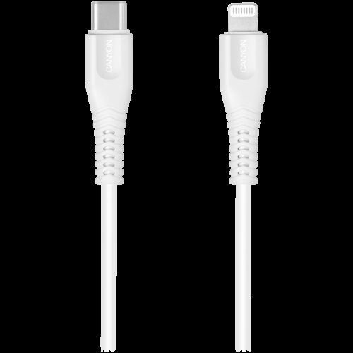 CANYON cable MFI-4 Type-C to Lightning 1.2m White