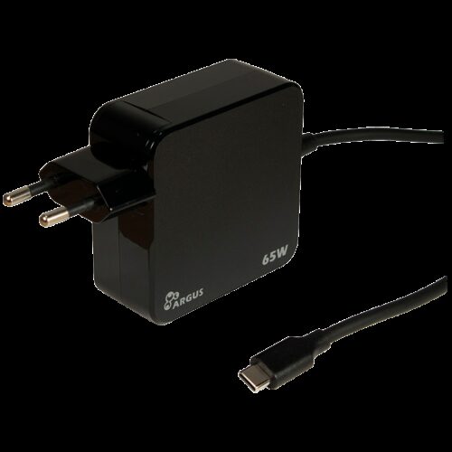 Inter-Tech Power Adapter, Type C, 65W (5V, 9V, 12V, 15V, 20V)