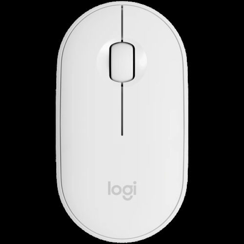 LOGITECH M350S Pebble 2 Bluetooth Mouse - TONAL WHITE
