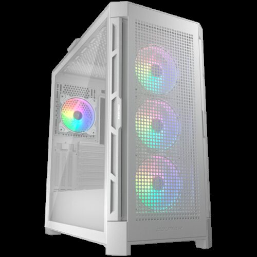 COUGAR DUOFACE PRO RGB PC Case, Mid Tower, White