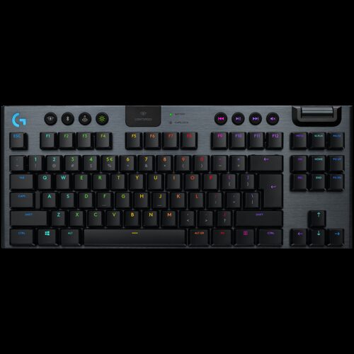 LOGITECH G915 X LIGHTSPEED Wireless Gaming Keyboard - BLACK - US INT'L - 2.4GHZ/BT  - EMEA28i-935 - LINEAR