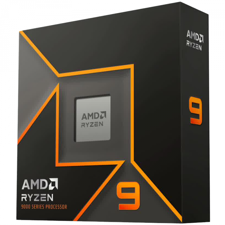 AMD Ryzen 9 9900X 4.4GHZ 5.6GHZ 76MB 12C/24T 120W AM5 4nm,L2 12MB, L3 64MB, FAN YOK, Dahili Radeon Grafik Yongası TRAY