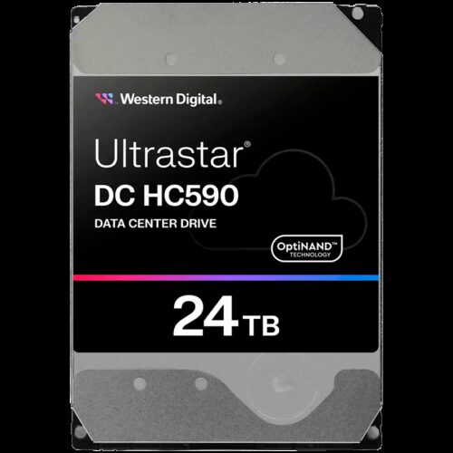HDD Server WD/HGST ULTRASTAR DC HC590 (3.5", 24TB, 512MB, 7200RPM, SAS ULTRA 512E SE P3) SKU: 0F59373