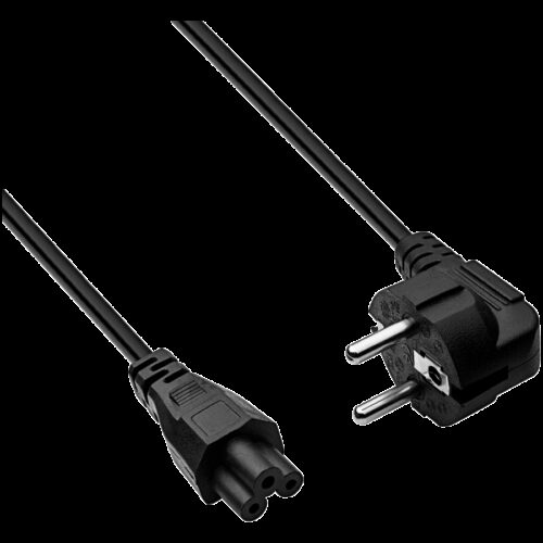 Power Cord AK-NB-01A for notebooks VDE IEC C5 250V/50Hz 1.5m