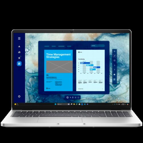 Dell Pro 16 (PC16250), 16" FHD+ (1920x1200), Intel Core Ultra 5 235U (12 TOPS NPU, 12C, 4.9GHz), 16GB (1x16GB) DDR5, M.2 512GB SSD, Intel Integrated, WiFi, BT, HDMI, THB4 (DP/PD), USB-C (DP/PD), 2xUSB-A, RJ-45, FngPr, Backlit kb, Win11Pro, 3Y PS NBD