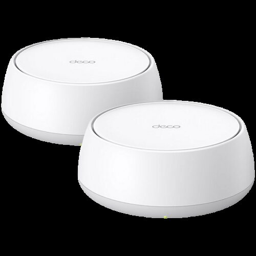 BE5000 Whole Home Mesh WiFi 7 System, IEEE 802.11be/ax/ac/n/a 5 GHz, IEEE 802.11ax/n/b/g 2.4 GHz 2-pack, 5 Gbps Dual-Band WiFi, 2.5 Gbps Wired Connections, Multi-Link Operation, Seamless AI-Driven Roaming, Mesh Technology