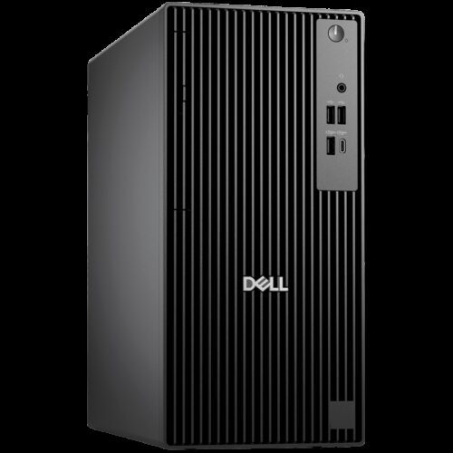 Dell Pro Tower QCT1250, 180W, Intel Core Ultra 5 235 (13 TOPS, 14 Cores up to 5.0 GHz), 16GB (1x16 GB) 5600MT/s DDR5, M.2 512GB PCIe, Intel Integrated, DVDRW, Speaker, DP, HDMI, USB-C, 7xUSB-A, RJ-45, Mouse/Kb, Win11Pro, 3Y 24x7 ProSpt NBD