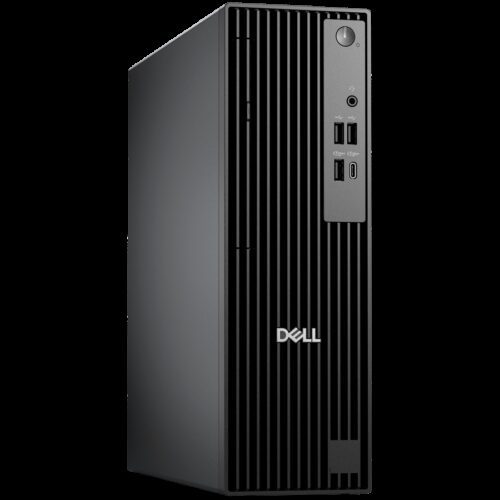 Dell Pro Slim QCS1255, 180W, AMD Ryzen 5 8600G (16 TOPS, 6 cores up to 5.0GHz), 16GB DDR5 4800MT/s, M.2 512GB SSD, AMD Integrated Graphics, Wi-Fi+BT, SD CR, DP/HDMI/USB-C/USB-A/RJ-45, Speaker, Mouse/Kb, Ubuntu 24.04 LTS, TPM 2.0, PS NBD 3Y