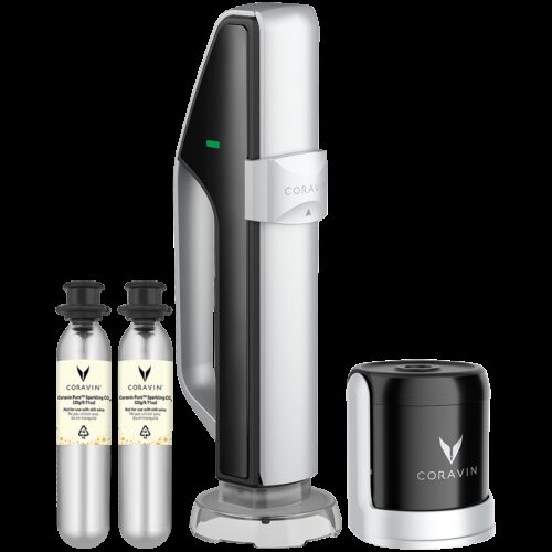 CORAVIN Sparkling Wine Preservation System - Black/Silver - new