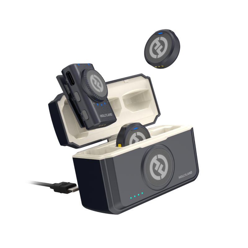 Hollyland Lark M2 Combo - bežični mikrofon